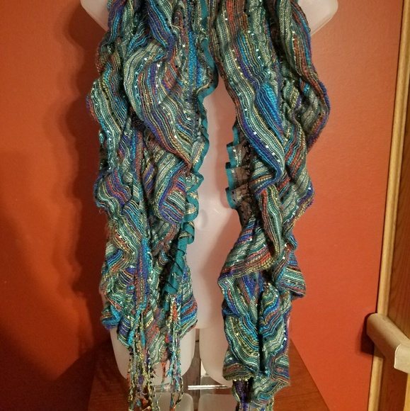 Multi Color Scarf - Picture 4 of 5